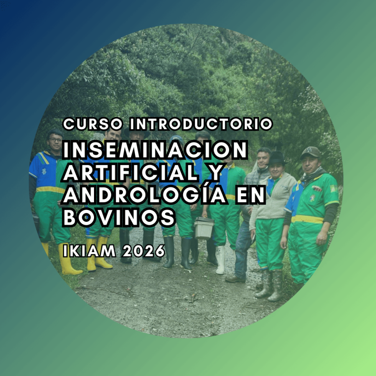 Curso de Introducción a la Inseminacion Artificial y Andrología en bovinos IKIAM ENERO-2026